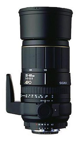 Festplatten: Sigma 135-400/4,5-5,6 RF APO aspherical Objektiv f�r Minolta / Sony