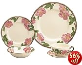 Franciscan Desert Rose 20-Piece Dinnerware Set, Service for 4