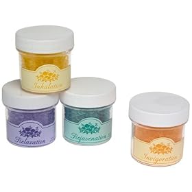 HoMedics 4-Piece Aroma Sampler Set : hsg show 95 home spa accessory