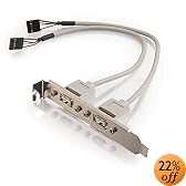 Cables To Go - 13403 - USB Internal AT Motherboard Adapter 2-Port