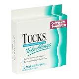 Tucks Hemorrhoidal Towelettes with Witch Hazel - 12 ea