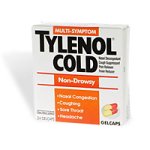 Tylenol Cold Multi-Symptom Day, Non-Drowsy Formula Gelcaps - 24 ea