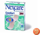 Nexcare Comfort Strips Ultra Comfortable Bandages, 3 4 in. x 3 in. - 35 ea by Nexcare