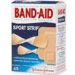 Band-Aid Adhesive Bandages, Sport Strip, Assorted Sizes 45 sterile bandages