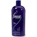Finesse Shampoo, Silk & Soy Protein Enriched Enhancing for Normal, Healthy Hair - 25.4oz.