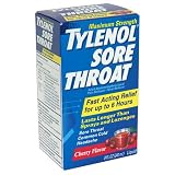 Tylenol Sore Throat Maximum Strength Adult Acetaminophen Liquid, Wild Cherry Flavor - 8 fl oz