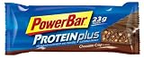 PowerBar ProteinPlus High Protein Bar, Chocolate Fudge Brownie, 2.75 Ounces, 12 Bars by PowerBar