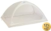 Tots In Mind Cozy Portable Playard Tent plus Cabana Kit 1 White