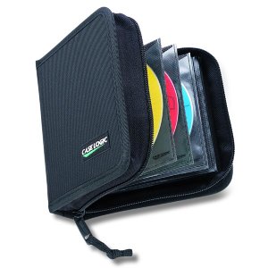 Camcorder: CD Ordner aus Nylon fuer 32 CDs oder 16 CDs mit Booklet