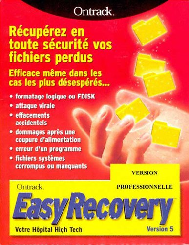 Easy Recovery 5.0 �dition professionnelle Ontrack