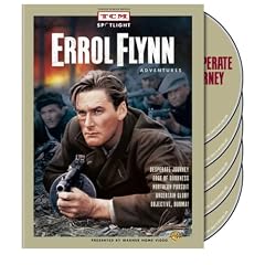 TCM Spotlight: Errol Flynn Adventures (Desperate Journey / Edge of Darkness 1943 / Northern Pursuit / Uncertain Glory / Objective Burma)