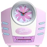 Barbie "Wake With Me" Analog Clock Radio