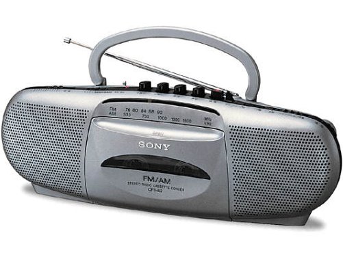 Festplatten: Sony CFS-E2/S tragbarer Radiorekorder silber