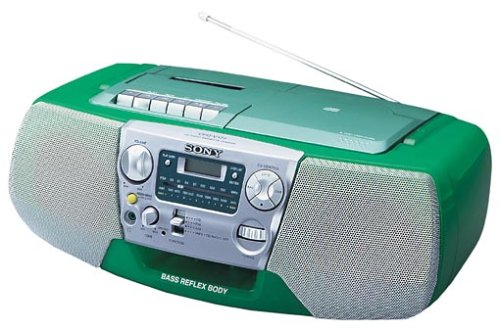 Festplatten: Sony CFD-V177L tragbarer CD-Radiorekorder gr�n