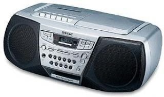 Festplatten: Sony CFD-S22L tragbarer CD-Radiorekorder silber