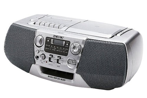 Festplatten: Sony CFD-V31L tragbarer CD-Radiorekorder silber