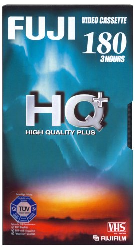 Festnetztelefone: Fuji HQ Plus 180 min VHS-Videokassette