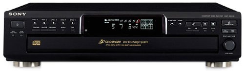 Festplatten: Sony CDP-CE345 5-fach CD-Wechsler