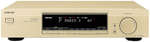Festplatten: Sony ST-SA3ES/D 3-Band Synthesizer-Tuner champagner