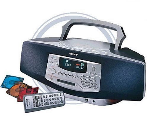 Festplatten: Sony ZS-M35 tragbares Radio mit MiniDisc blau/silber