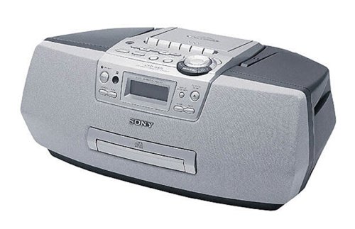 Festplatten: Sony CFD-S47 tragbarer CD-Radiorekorder silber