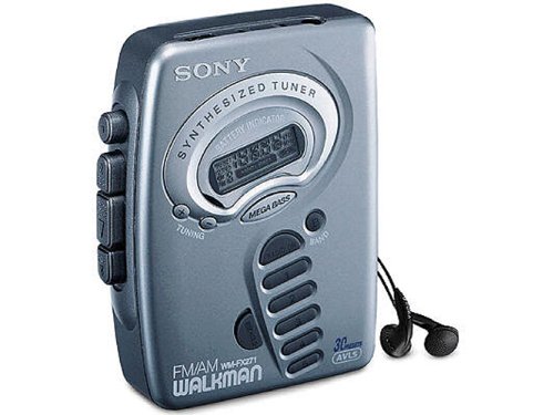 Festplatten: Sony WM-FX271 tragbarer Kassettenspieler silber