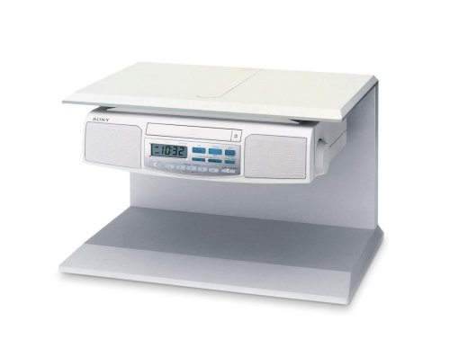 Festplatten: Sony ICF-CD 513 K�chenradio weiss