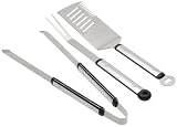 Mr. BAR-B-Q Prestige 3-Piece Stainless Steel Tool Set
