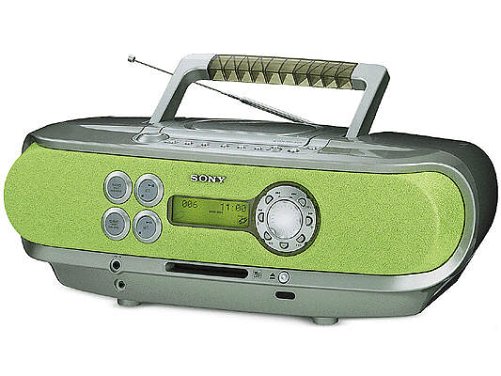 Festplatten: Sony ZS-M30 tragbarer MD/CD-Radiorekorder gr�n