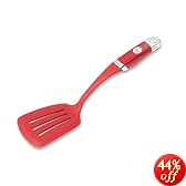 KitchenAid Silicone Slotted Turner, Red