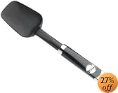 KitchenAid Silicone Spoon Spatula, Black