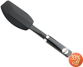 KitchenAid Silicone Mixer Spatula, Black