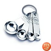 KitchenAid 4-Piece Stainless-Steel Measuring Spoon Set