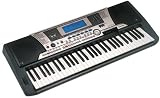 Yamaha PSR-550AD 61-Note Touch-Sensitive Portable Electronic Keyboard with AC Adapter