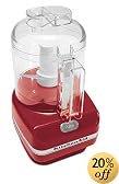 KitchenAid KFC3100ER Chef Series 3-Cup Food Chopper, Red