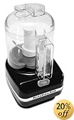 KitchenAid KFC3100OB Chef Series 3- Cup Food Chopper, Onyx Black