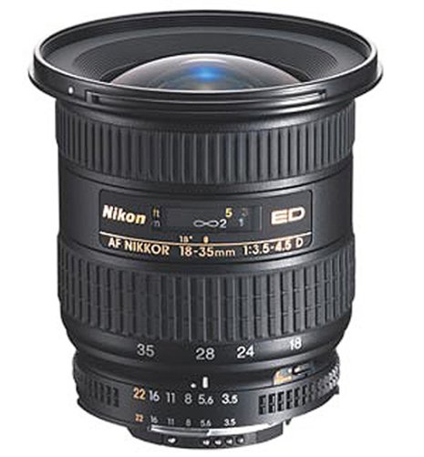 NoteBook: Nikon AF Zoom-Nikkor 18-35mm/3.5-4.5 D IF-ED Autofokus-Zoom-Objektiv