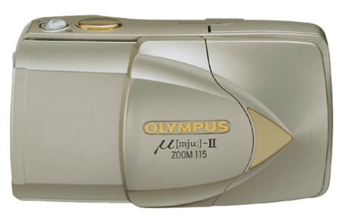 DVD Player: Olympus �[mju:]-II Zoom 115 Kleinbildkamera perlgold