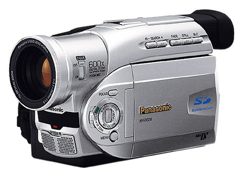 Projektoren: Panasonic NV-DS37-EG MiniDV-Camcorder