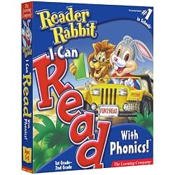 Reader Rabbit I Can Read With Phonics 1st and 2nd Grade