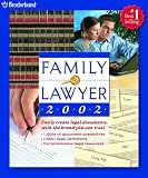 Family Lawyer 2002 by Broderbund