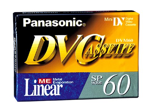 Projektoren: Panasonic AY-DVM60-BK Mini-DV-Video-Kassette (60 Minuten)