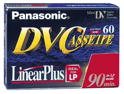 Projektoren: Panasonic AY-DVM60-EK2 Mini-DV-Video-Kassette (60 Minuten) 2er Pack