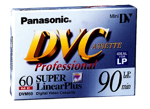 Projektoren: Panasonic AY-DVM60-XK Mini-DV-Video-Kassette (60 Minuten)