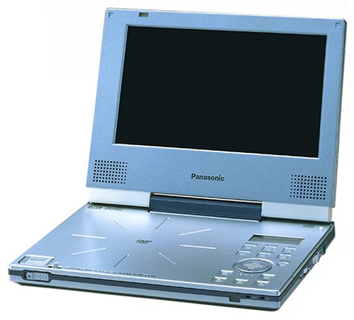 Projektoren: Panasonic DVD-LV70EG-S tragbarer DVD-Player silber