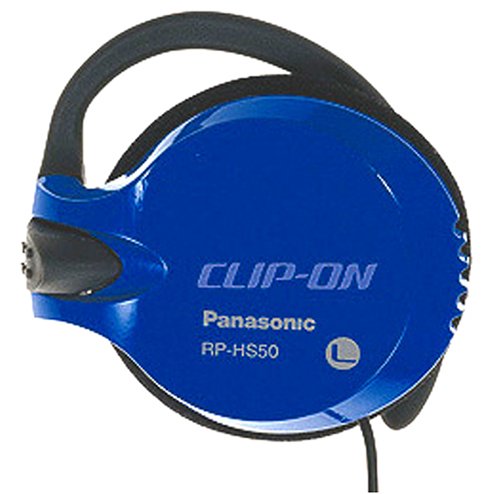 Projektoren: Panasonic Clip-Kopfh�rer RP-HS50-A blau