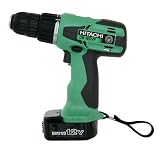 Factory Reconditioned Hitachi DS12DVF2R 12-Volt Ni-Cad 3/8-Inch Cordless Drill/Driver Kit with Flashlight