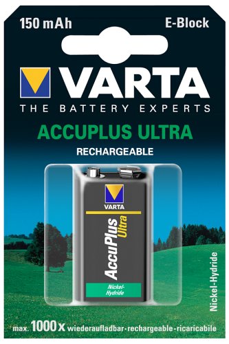 Verstaerker Und Receiver: Varta Accuplus Ultra 8,4V 150mAh E-Block Akku