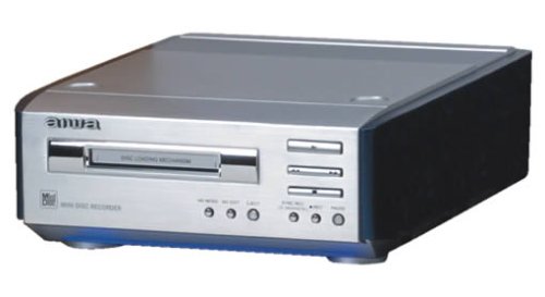 Elektronik und Foto: Aiwa AM-LM918 MiniDisc-Deck silber f�r Blue Perl EX