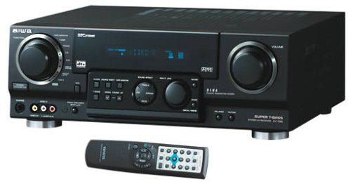 Elektronik und Foto: Aiwa AV-D58 AV-Receiver schwarz